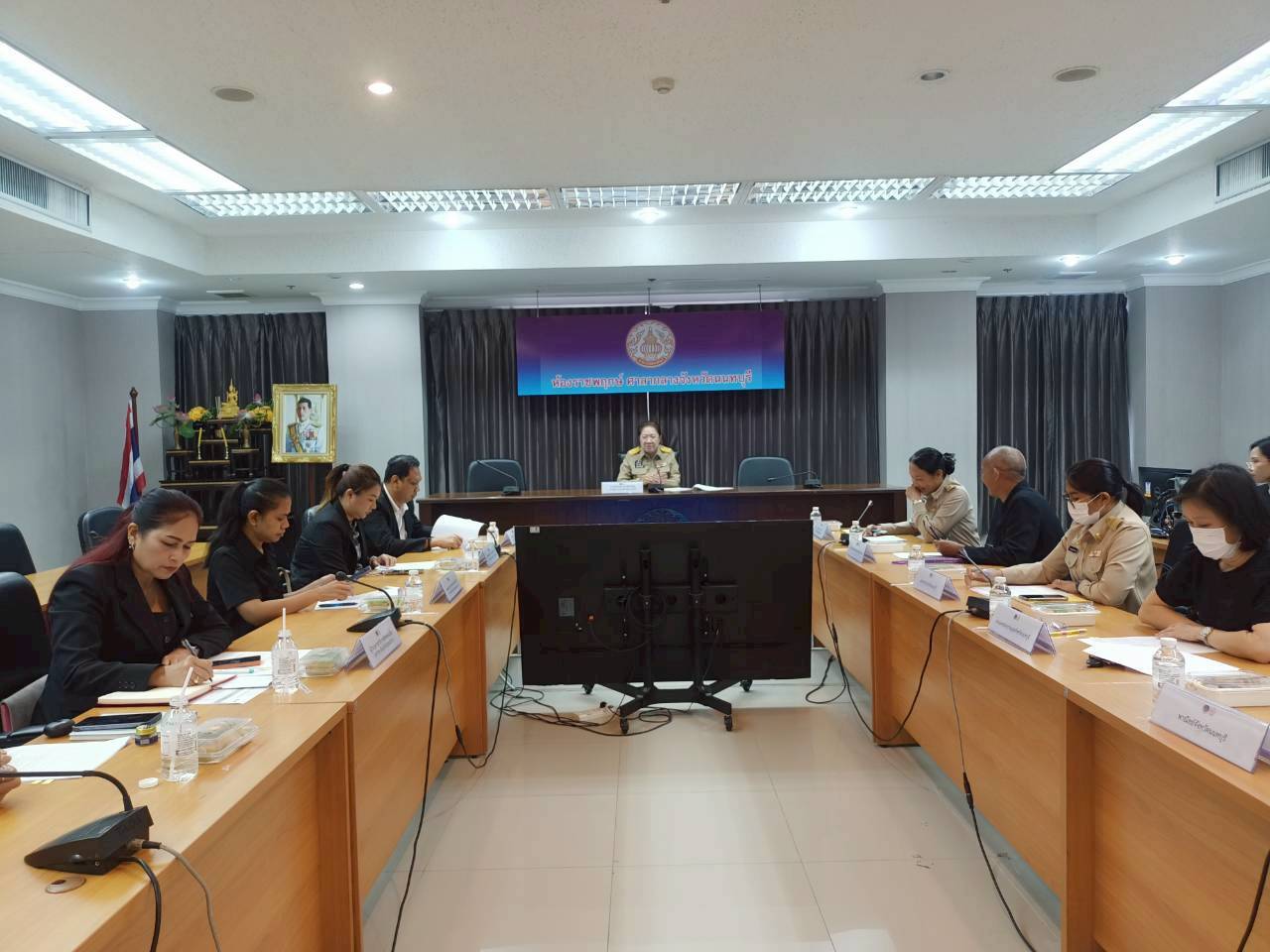 พช.นนท์จัดประชุมคณะกรรมการเครือข่ายองค์ความรู้ KBO จังหวัดนนทบุรี